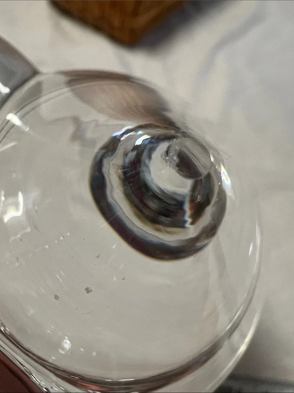 Vintage Villeroy & Boch crystal 6-votive candle holder